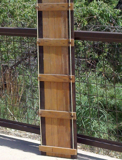 Classic Wooden Toboggan - 8' Sled