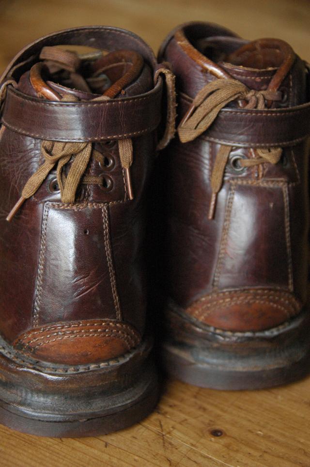 Vintage L.L.Bean Leather Ski Boots