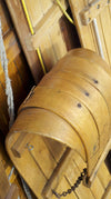 Wood Toboggan with Tapered Top