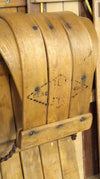 Wood Toboggan with Tapered Top